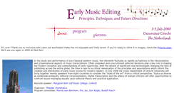 Desktop Screenshot of earlymusicediting.cmme.org
